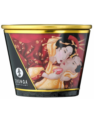 Massage Candle Strawberry Sparkling Wine