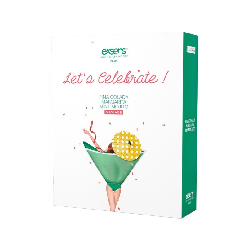 EXSENS GIFT SET LET'S CELEBRATE! 3 x 30ML - 1
