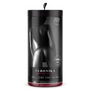 Masturbator M Elite Soft and Wet Veronika Beige - samosmarujący żebrowany kanał, długość 16,5 cm - 1