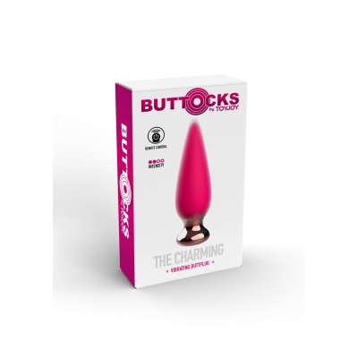 The Charming Buttplug Fuchsia - 1 2