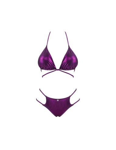 Strój kąpiel.-Balitta komplet 2-częściowy fioletowy   S