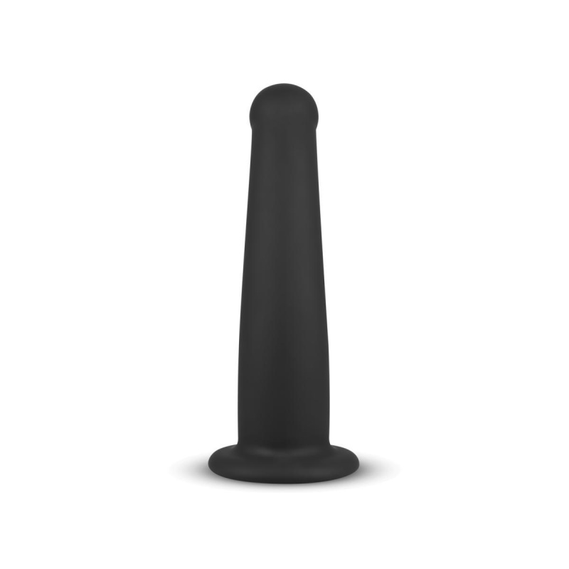 Dildo Parker z Przyssawką 19,5 cm Czarny Silikon - 5