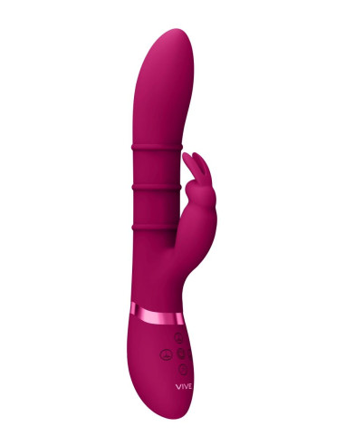 Stimulating Rings, Vibrating G-Spot Rabbit - Pink