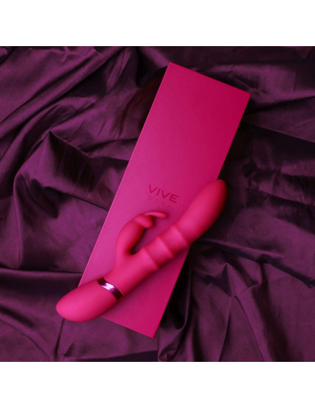 Stimulating Rings, Vibrating G-Spot Rabbit - Pink