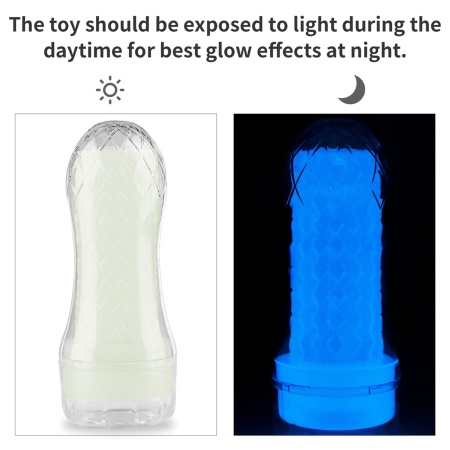 Masturbator kieszonkowy Lumino Play 20,3 cm ze świeceniem w ciemności - 13