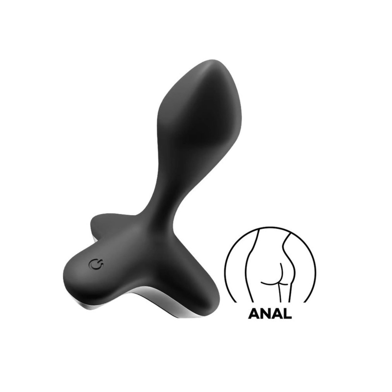Plug-Vibrator Game Changer (Black) - 2