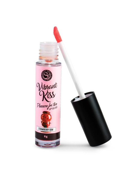 LIP GLOSS VIBRANT KISS STRAWBERRY GUM