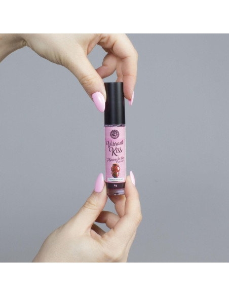 LIP GLOSS VIBRANT KISS STRAWBERRY GUM