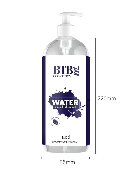 BTB WATER BASED LUBRICANT 1000ML