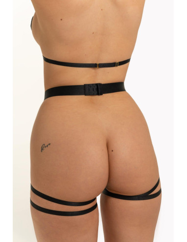ZOEY HARNESS SET BRA+BELT S/M