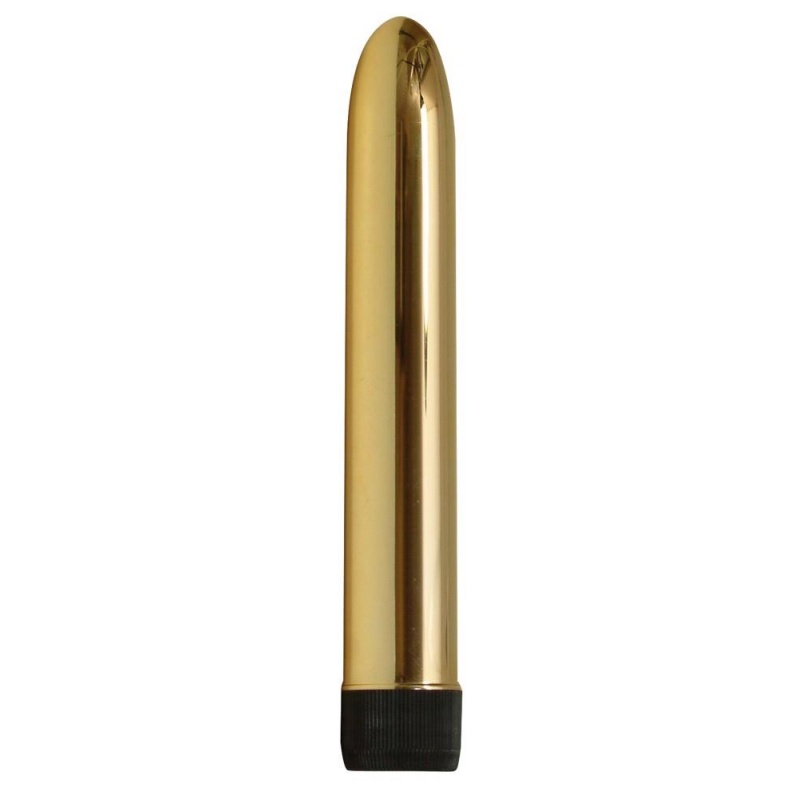 Gold Vibrator ORION – klasyczny wibrator ABS z bezstopniową regulacją drgań, 17 cm - 2