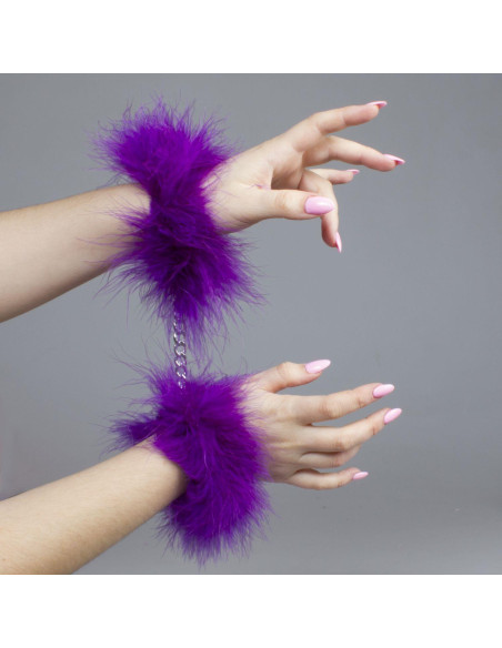 Kajdanki-Esposas Marabu Morado