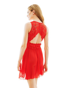 MARGARITHA RED CHEMISE S/M 2