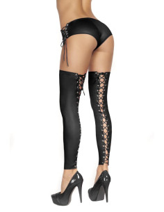 Bezstopkowe pończochy Casma Black S/M