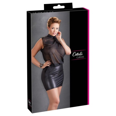 Dress transparent black - 1