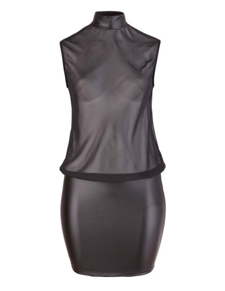 Dress transparent black XL