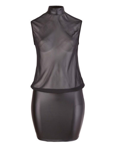 Dress transparent black XL