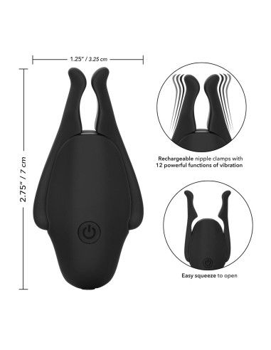Rechargeable Nipplettes Black