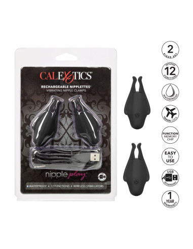 Rechargeable Nipplettes Black