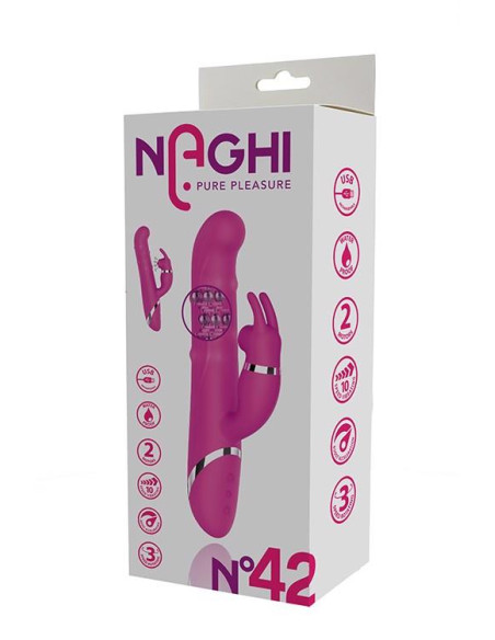 NAGHI NO.42 RECHARGEABLE DUO VIBRATOR