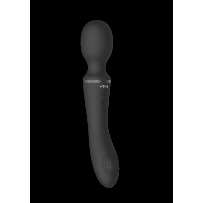 Enora - Wand & Vibrator - Black - 1 2