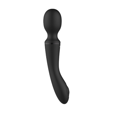Wibrator różdżkowy Enora Black - dwustronny, 2 silniki - 9