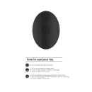 Wibrator różdżkowy Enora Black - dwustronny, 2 silniki - 11