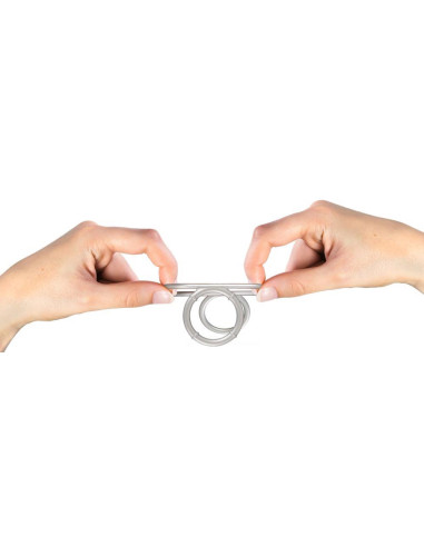 Metallic Silicone Triple Ring