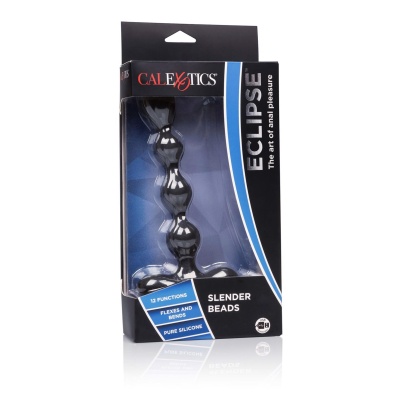 Sonda analna Slender Beads z wibracjami 16 cm - 1 2
