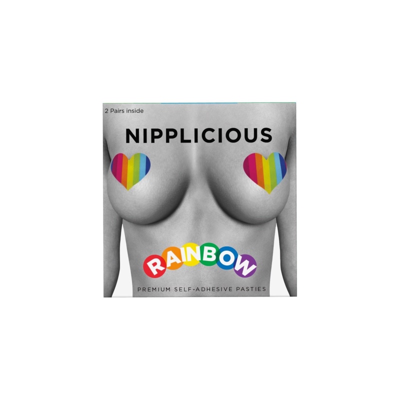 Nipplicious Rainbow Pasties Rainbow - 2