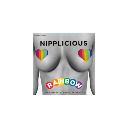 Nipplicious Rainbow Pasties Rainbow - 2