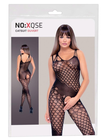 Crotchless catsuit S-L
