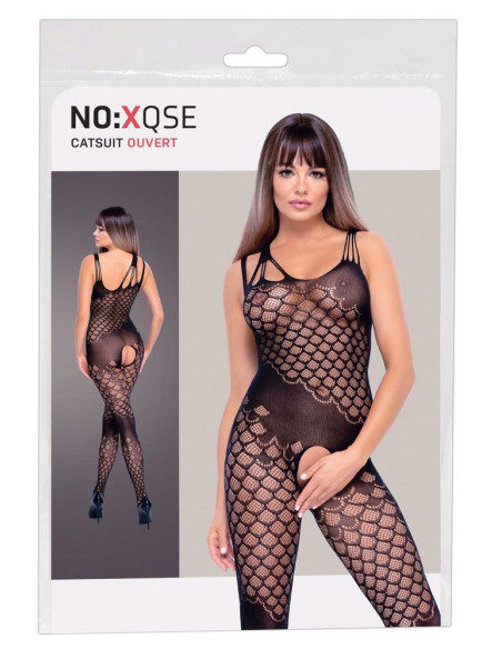 Crotchless catsuit S-L