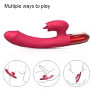 Wibrator Silicone Vibrator USB z 10 trybami wibracji i funkcją podgrzewania, 20,45 × 3,1 × 6,65 cm - 7