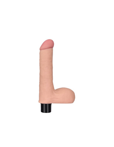 8"" REAL SOFTEE Vibrating Dildo