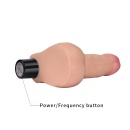Wibrator Real Softee 8 17 cm Beżowy - 4