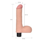 Wibrator Real Softee 8 17 cm Beżowy - 7