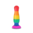 Korek analny Happy Stuffer Large silikonowy o długości 12,5 cm z szeroką podstawą - 1