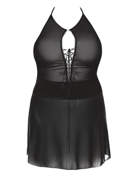 Stefi black chemise L+ ( czarna halka )