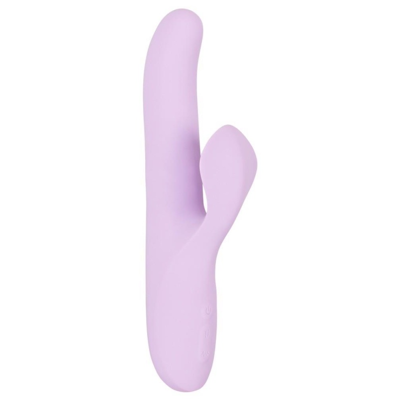 Wibrator Thrusting Pearl – mechanizm pchająco-obrotowy ze stymulatorem łechtaczki, 23,4–24,8 cm - 2