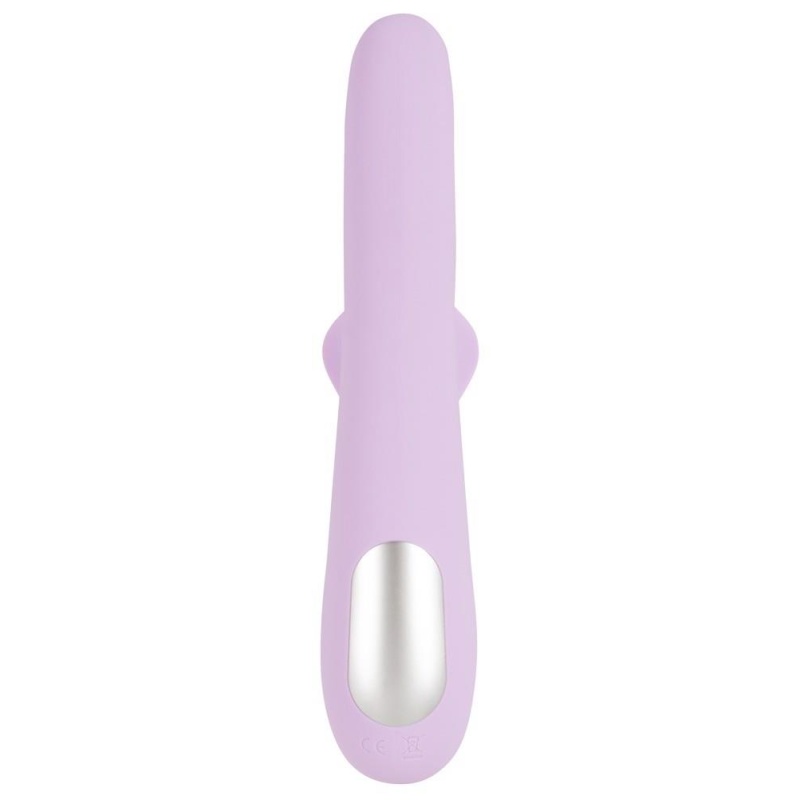Wibrator Thrusting Pearl – mechanizm pchająco-obrotowy ze stymulatorem łechtaczki, 23,4–24,8 cm - 6