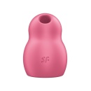 Stymulator łechtaczki Pro To Go 1 Red z falami ciśnienia i wibracją, 9 cm - 3