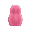Stymulator łechtaczki Pro To Go 1 Red z falami ciśnienia i wibracją, 9 cm - 5