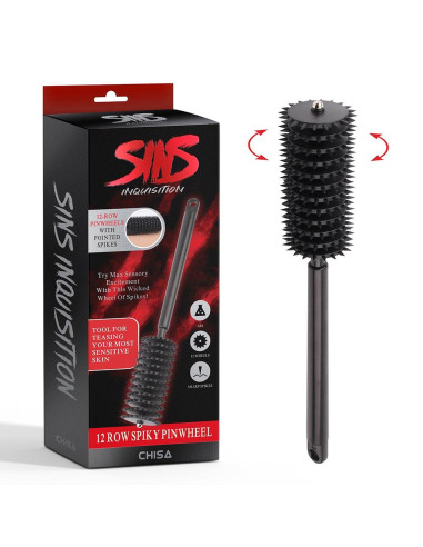 12 Row Spiky Pinwheel