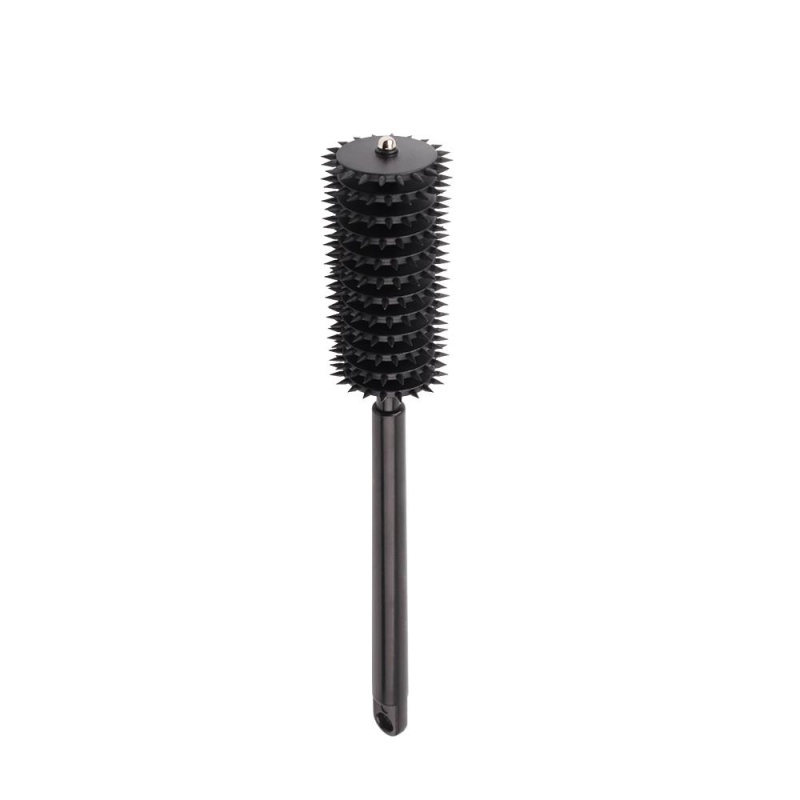 Wiatraczek Stymulacyjny 12 Row Spiky Pinwheel - 12 Rzędów Kolców na Obrotowej Głowicy, ABS, 18,2 cm - 3