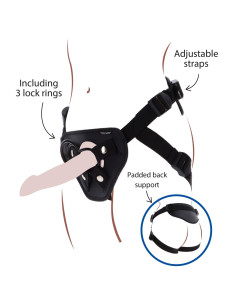 Strap-On DeLuxe Harness Black