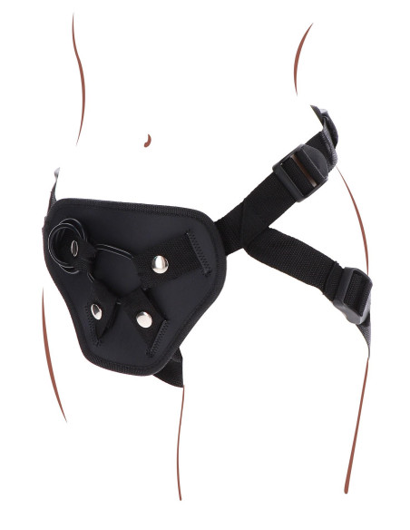 Strap-On DeLuxe Harness Black