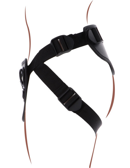 Strap-On DeLuxe Harness Black
