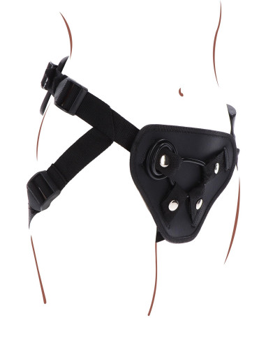 Strap-On DeLuxe Harness Black