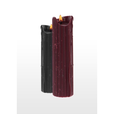 BDSM Drip Candle 2pcs Black - 1